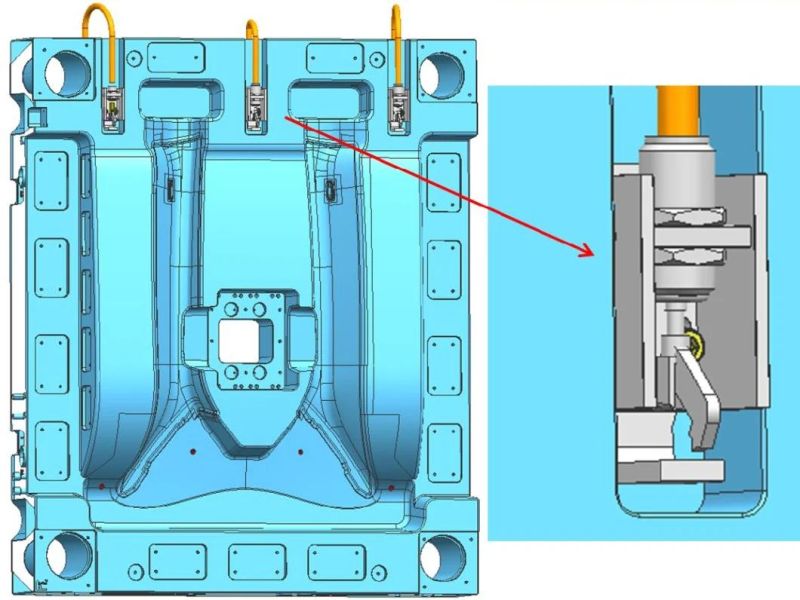 Automotive Low-Pressure Injection Molding Mould a Pillar Mould