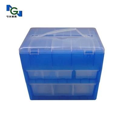 Injection Mould for Plastic Storage Box with Dividers
