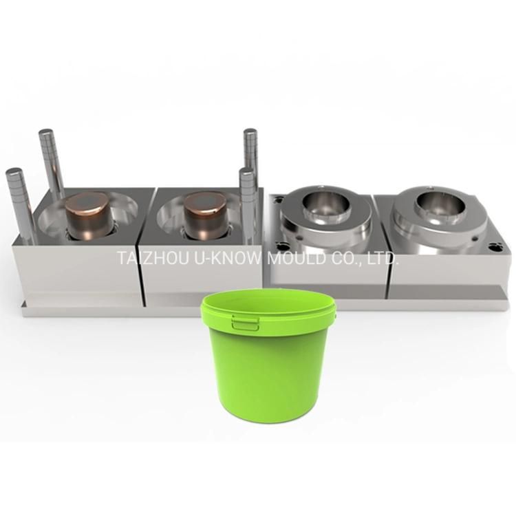 Painting Pail Body Mold Plastic Paint Bucket Injection Mould