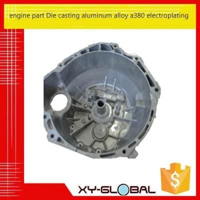 Engine Part Die Casting Aluminum Alloy A380 Electroplatng