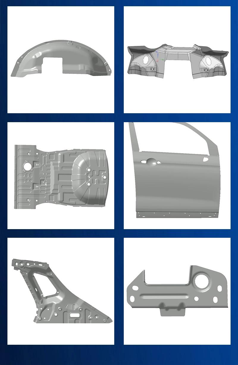 Automotive Car Body Light Aluminum Plates Sheet Metal Stamping Parts Manufacturer