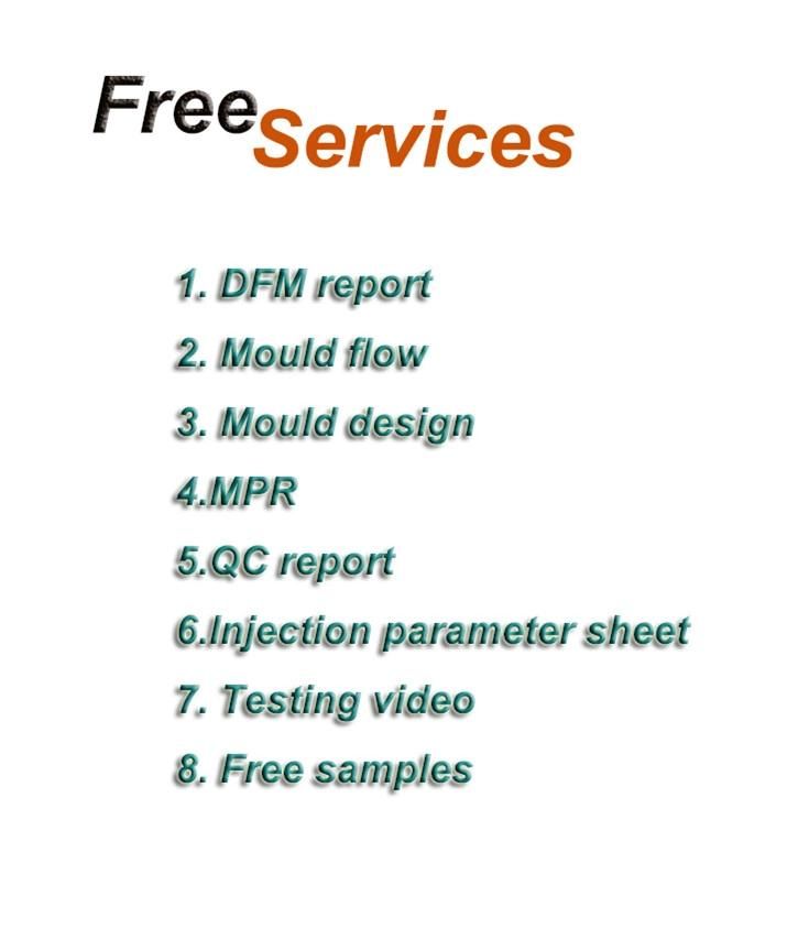 OEM ODM Service Injection Molding for Custom Molded Rubber Plastic Parts