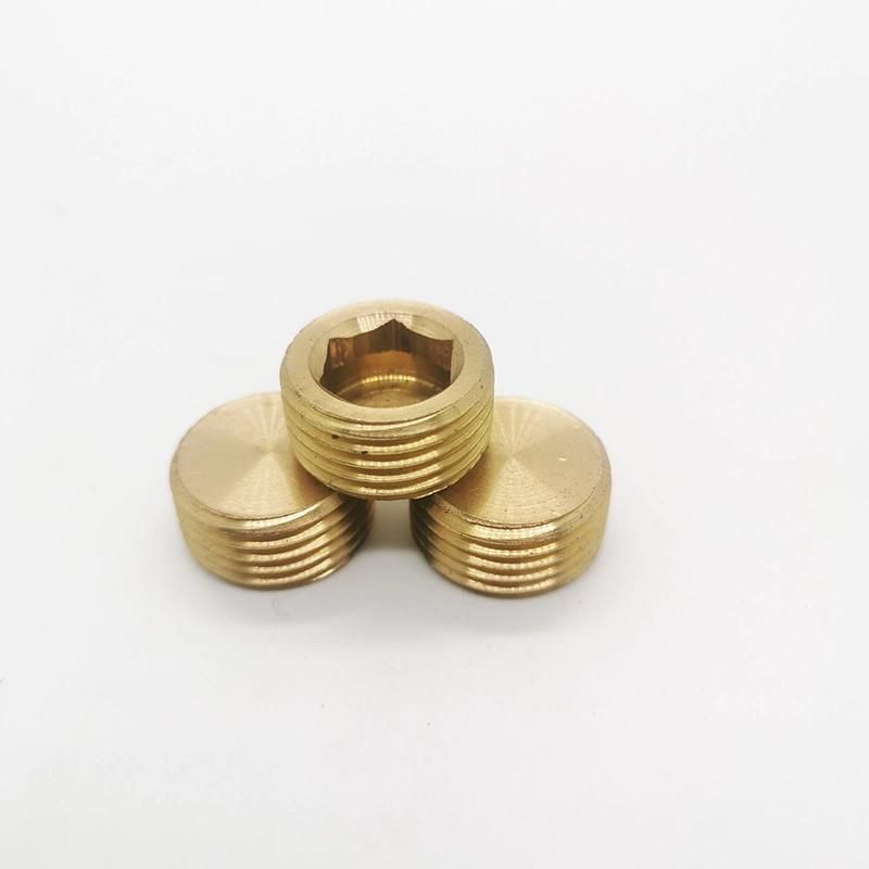Small Mold Parts, Set Screws, Gold-Plated Round Headless Set Screws