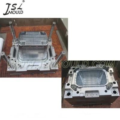 Customized Injection Plastic Shopping Basket Tooling