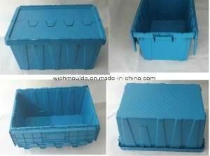 Factory Customize Stackable Collapsible Storage Crate Injection Mould