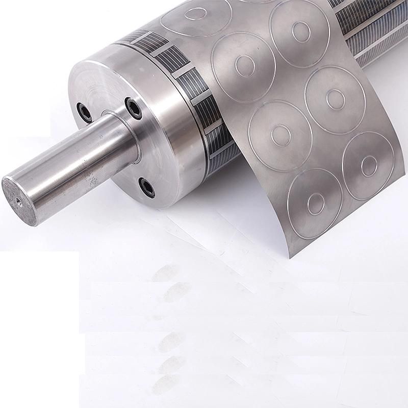 Rotary Semi-Auto KN95 Cutting Nurling Shaft and Embossing Roller