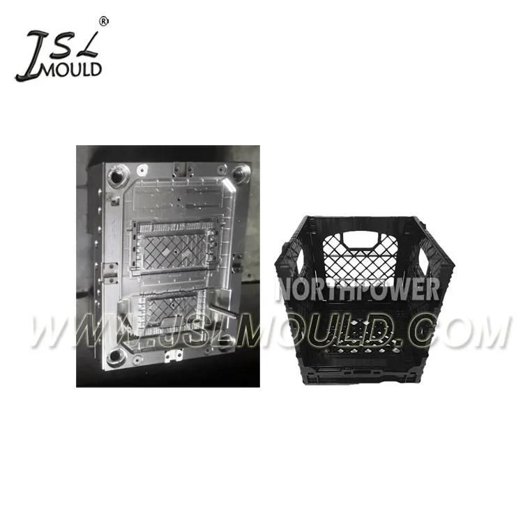 Injection Plastic Collapsible Ventilated Storage Crate Mould