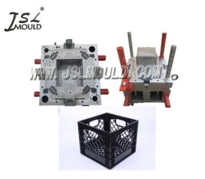 16 Qt Injection Plastic Square Dairy Crate Mould