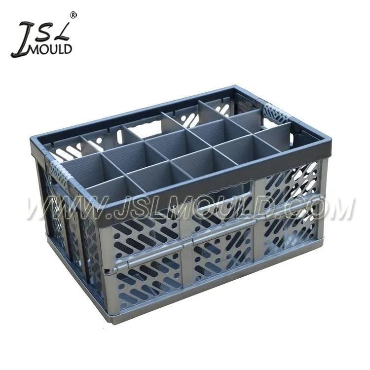 Injection Plastic Collapsible Ventilated Storage Crate Mould