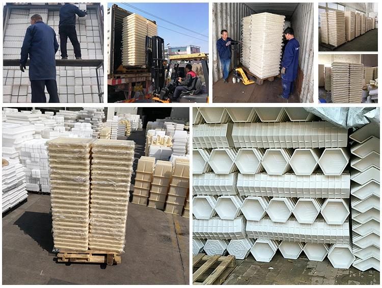 Plastic Interlock Brick Tile Making Mould for Concrete Paver