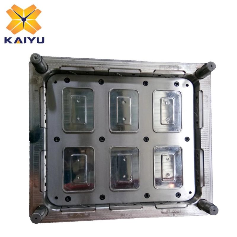 Plastic Thin Wall Food Container Cap Mould Used Injection Box Cover Mold