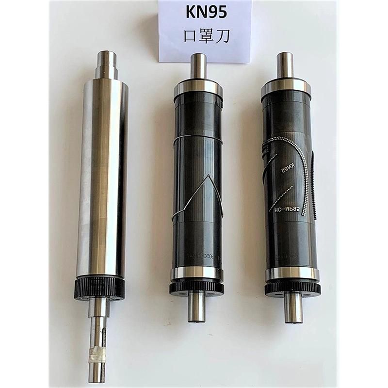 Rotary Semi-Auto KN95 Cutting Nurling Shaft and Embossing Roller