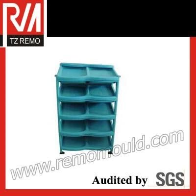 Plastic Shoe Rack Mould (TZRM-SRM15112)