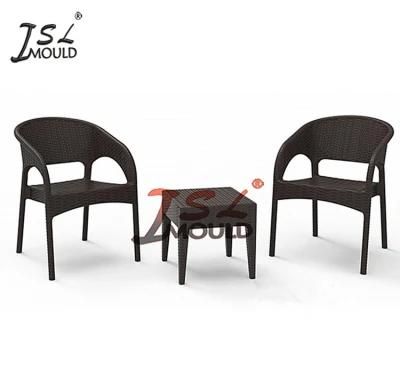 Injection Plastic Custom Rattan Design Chair Mould