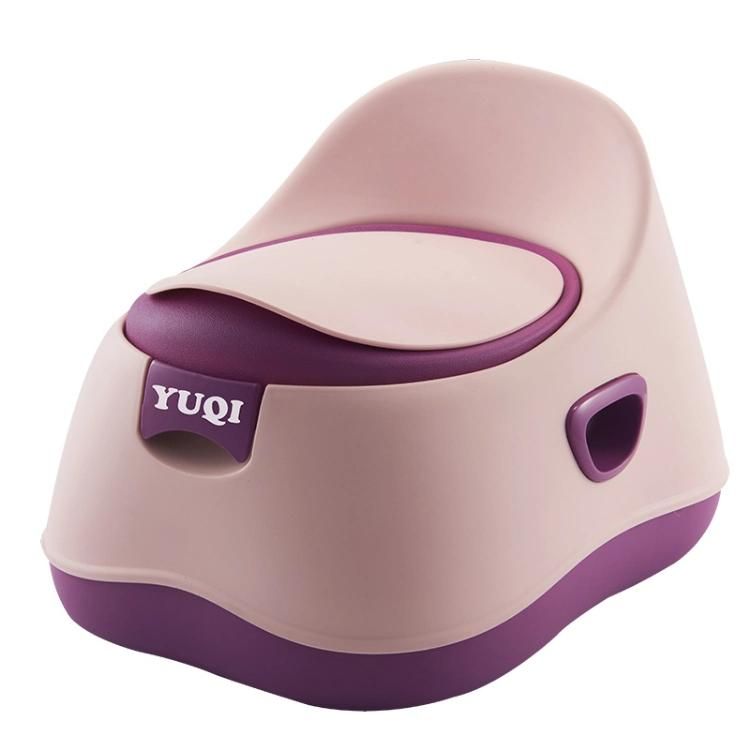 Baby Potty Mould Portable Open Cover Type with Back Grip