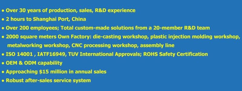 Custom ISO14001/IATF16949/RoHS Electrical Equipment Accessories Aluminum Steel/Metal Die Casting Mold