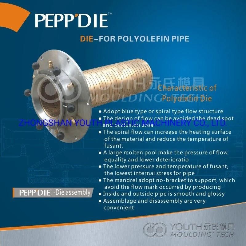 High Speed Head HDPE PPR Pipe Extrusion Dies