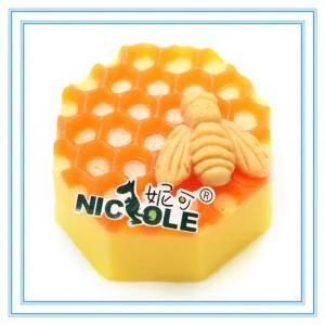 R0997 Bee on Honeycomb Silicone Mold for Soap Cake Chocolate Making