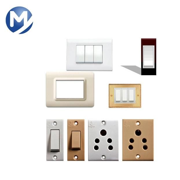 Custom Wall Switch Socket Brand Plastic Injection Mould