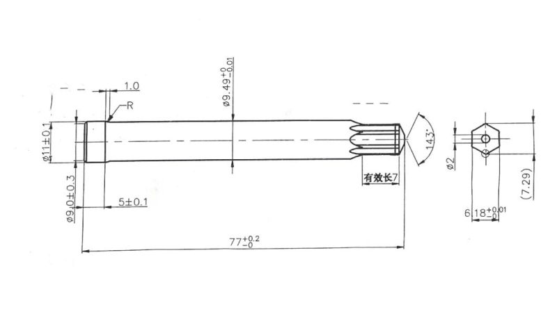 High-Quality Custom Tungsten Carbide Punch Pin for Stamping Mold