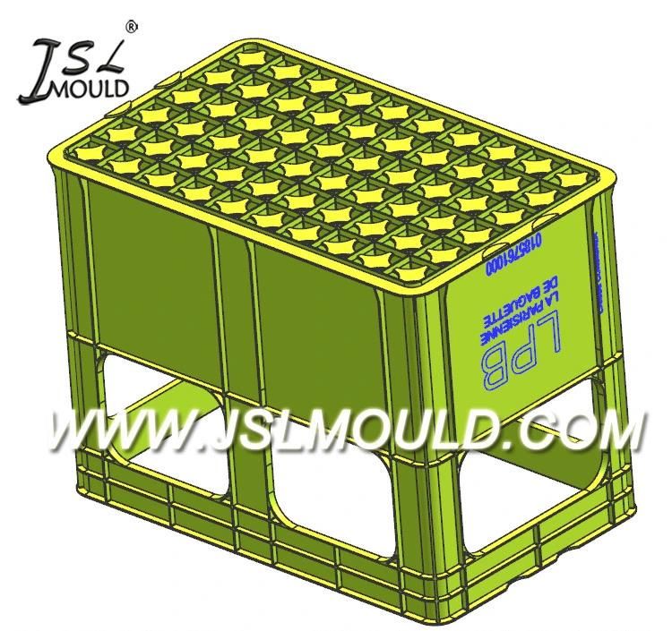 Injection Plastic Customized Bread Crate Mold