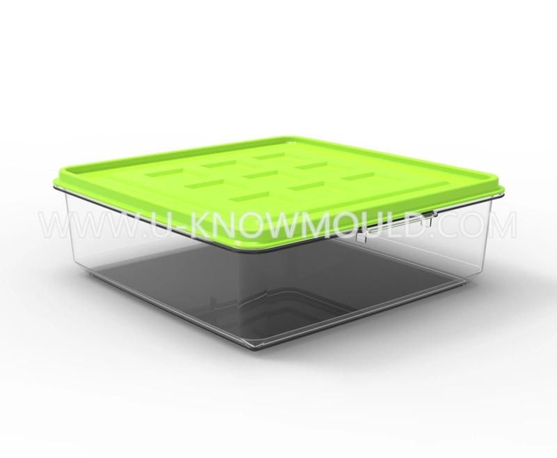 Disposable PP Plastic Snack Box Mould Food Container Injection Mold