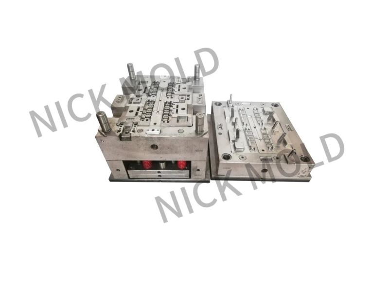 Plastic Terminal Block Socket Cover Base Components Injection Molds