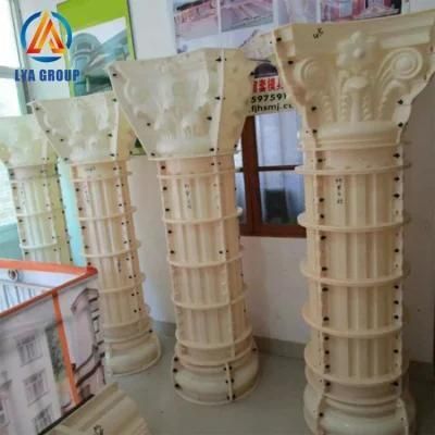 Construction Crown Molding Pillars Concrete Column Roman Pillar Molds for Sale