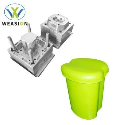 New Design Injection Plastic Waste Garbage Dustbin Can Bin Mould