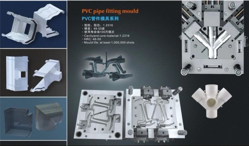 PVC Gutter Fitting Molding with Great Progress