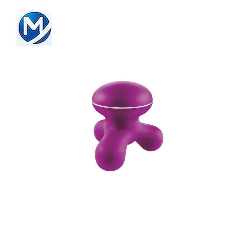 Plastic TPE Injection Soft Hand Held Massager Housing Mould