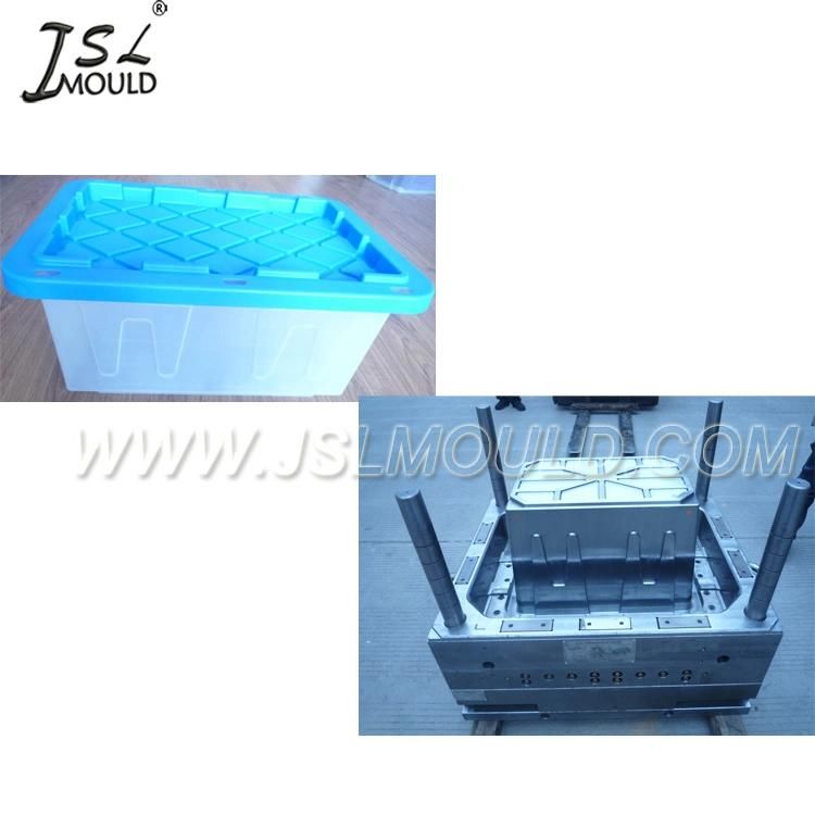 Heavy Duty Injection Plastic Storage Tote Bin Mould