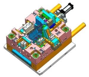 Car Center Control Box Support Plastic Injection Mold