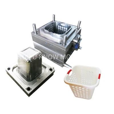 Professional Custom Plastic Injection Mould Landury Basket Mold