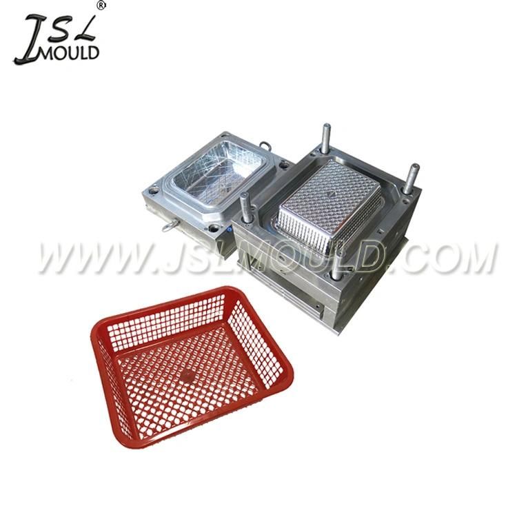 Plastic Stacking Stackable Storage Basket Mould