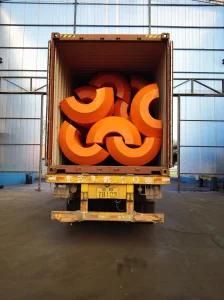 Orange Rotational Molding Plastic Buoy