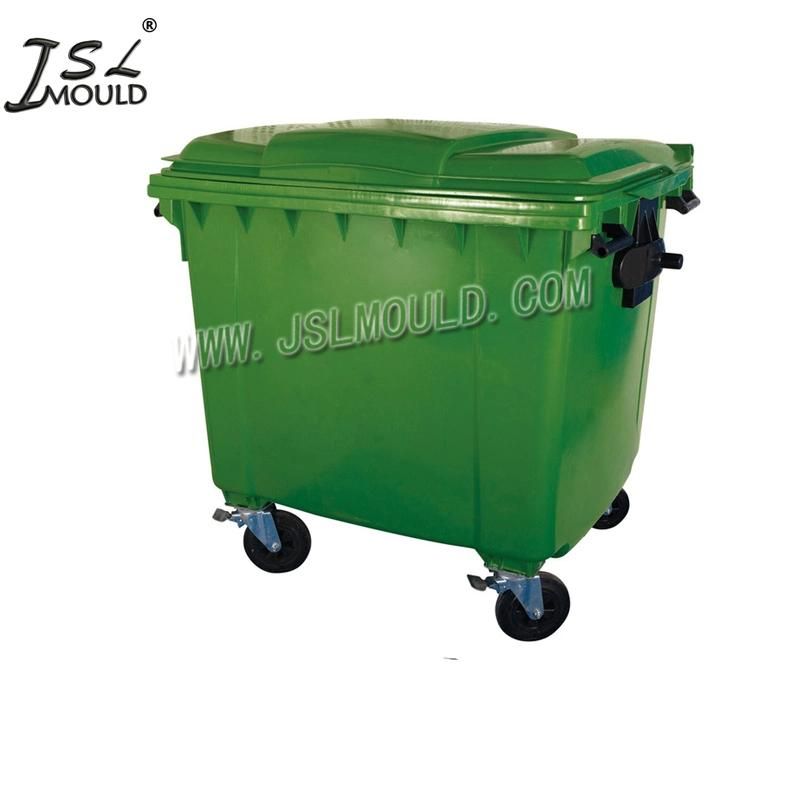 New Custom 1100 L Plastic Outdoor Garbage Collection Waste Bin Mould