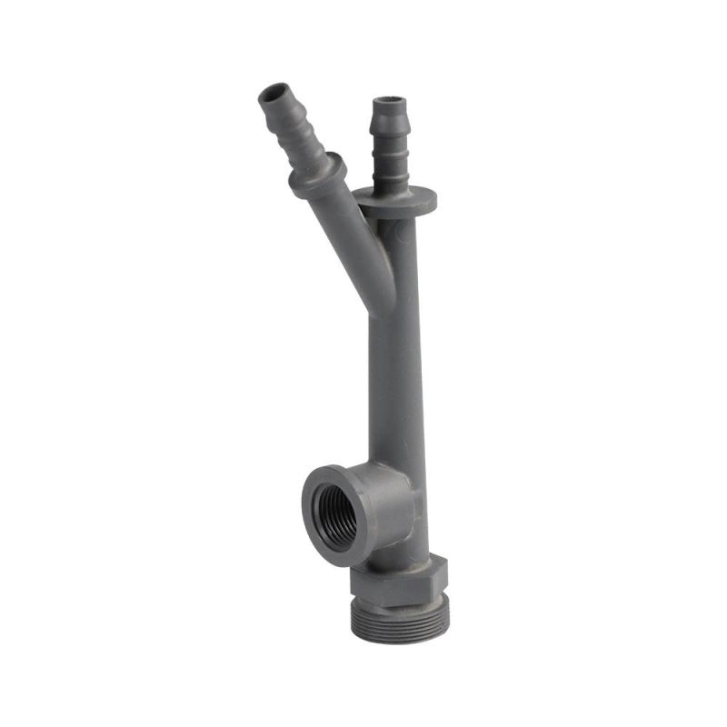 Custom Plastic Injection Manufacturing Plastics Tube Plastic Molding Custom Filter Pipe Fitting