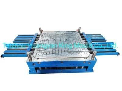 HDPE Injection Export Rackable Thin Flat Single Face Industrial Pallet Mould