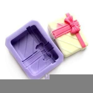 R0104 Natural Square Silicone Mould for Soap Chocolate Silicon Mold