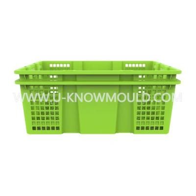 Plastic Fruit Vegetables Crate Container Mold/Plastic Turnover Box Injection Mould