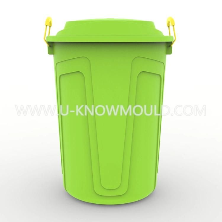 Customized Plastic Kitchen Bucket Injection Moudl with Cover Bucket Mold