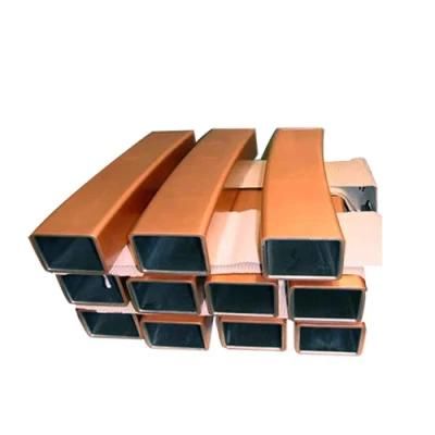 China Factory Billet Caster Copper Mould Tube Pipes for Casting Machine