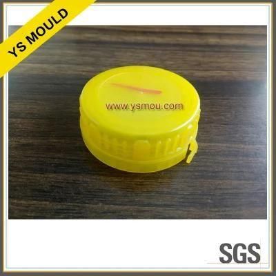 D=38mm 4 Cavities Hot Runner Yogurt Cap Mold