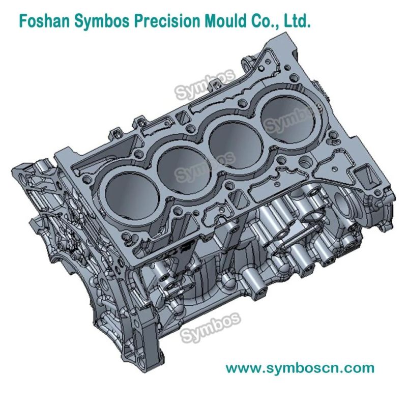 Fast Action Fast Delivery Custom Mold Casting Mould Aluminium Die Casting Mould Die Casting Die for Automotive Parts Engine Cylinder Block From Die Maker Symbos
