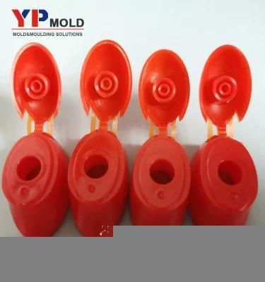 Yuyao Supplier Plastic Flip Top Lid Injection Mold