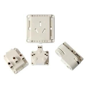 Professional Custom Designed Plastic Injection Mold Plug Socket Housing Plastic Parts