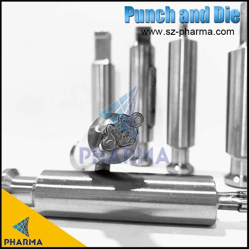 DIY Stamp Mold/Die Set/Punch for The Single Punch Tablet Press Machine