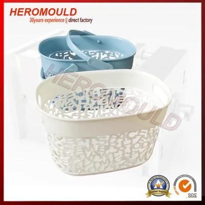 Plastic Injection Mould Plastic New Design Basket Mould Plastic Storage Basket Mould ...