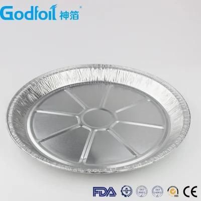 China Made High Quality Aluminum Foil Container Pizza Pan Round Container Factory